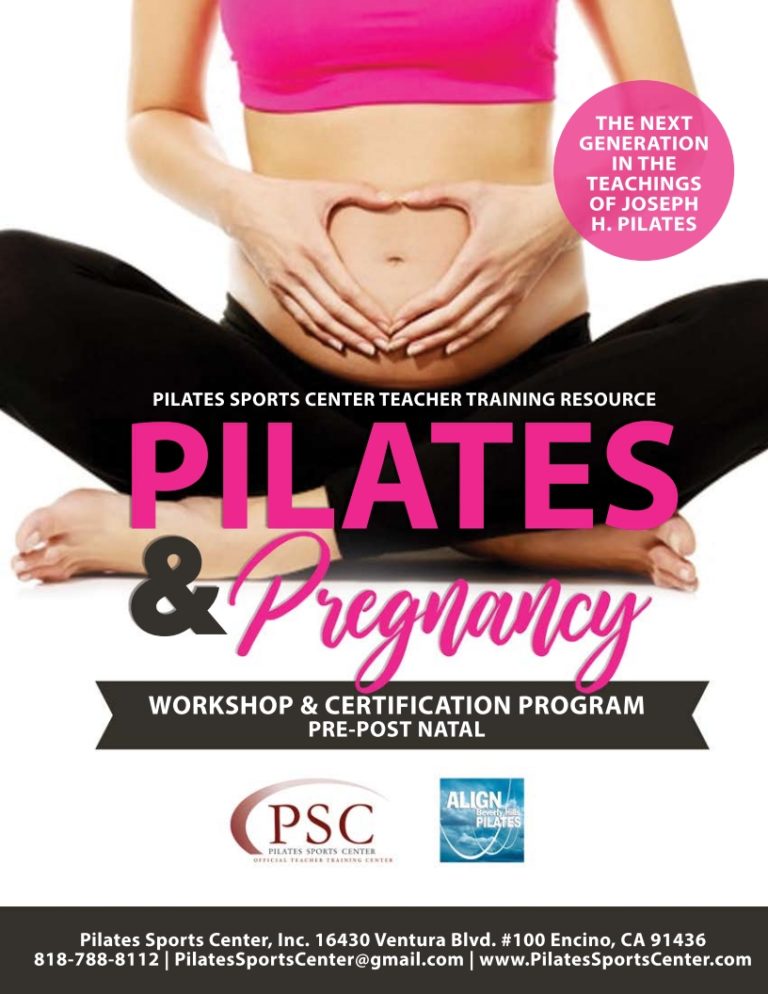 Pregnancy Certification Pilates Sports Center